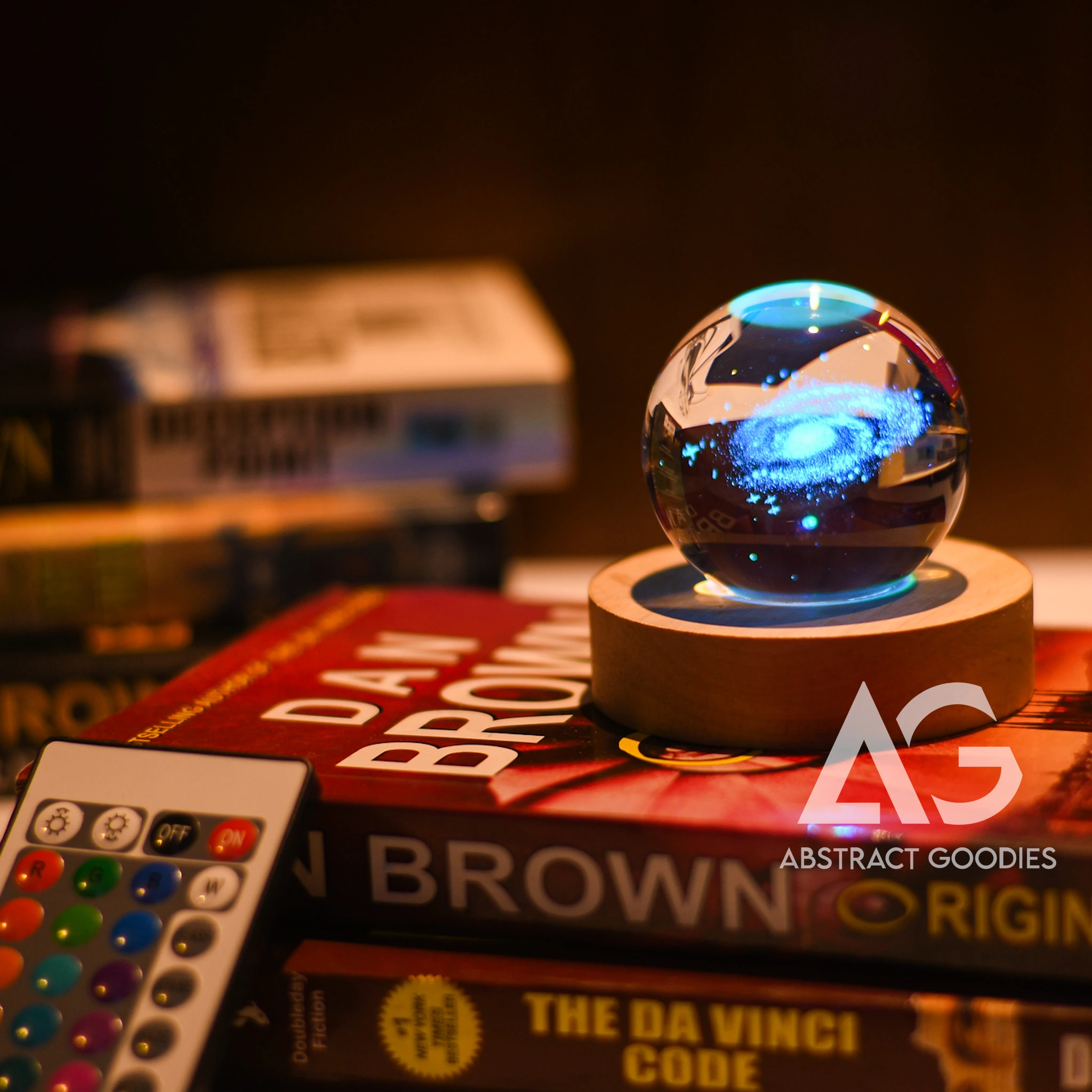 3D Crystal Ball Lamp – 16 Color Magic (MilkyWay Galaxy) - Image 6