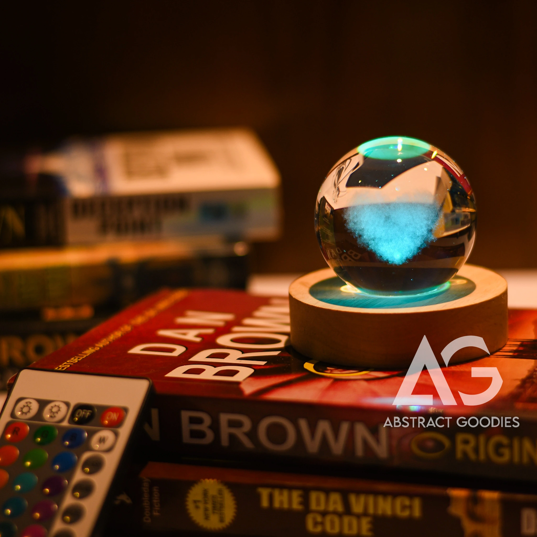 3D Crystal Ball Lamp – 16 Color Magic (LoveCloud) - Image 4