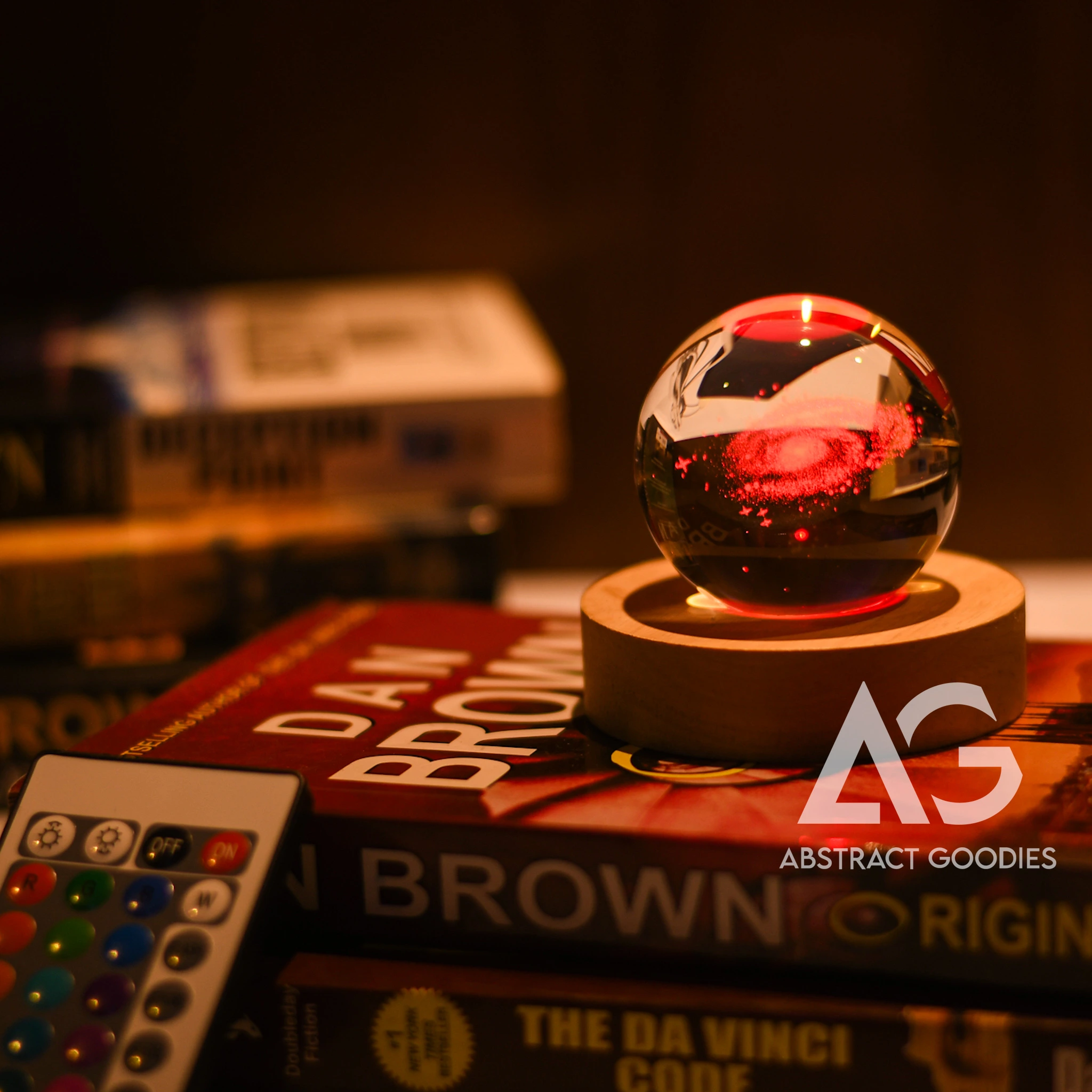 3D Crystal Ball Lamp – 16 Color Magic (MilkyWay Galaxy) - Image 3