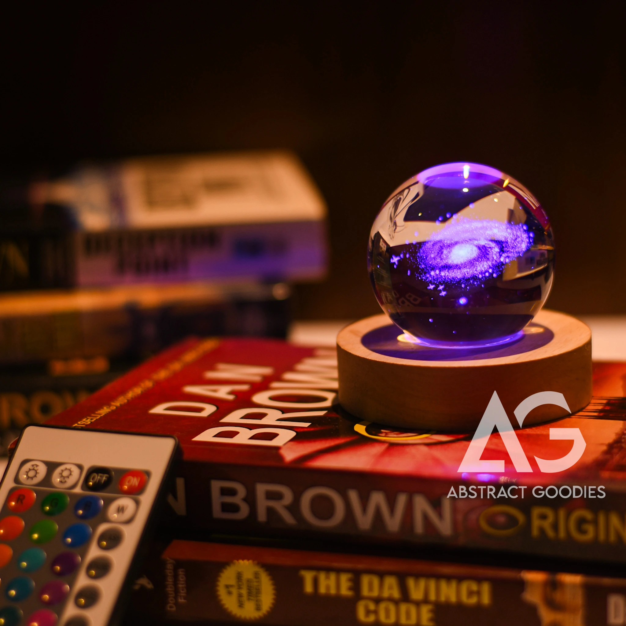 3D Crystal Ball Lamp – 16 Color Magic (MilkyWay Galaxy) - Image 5