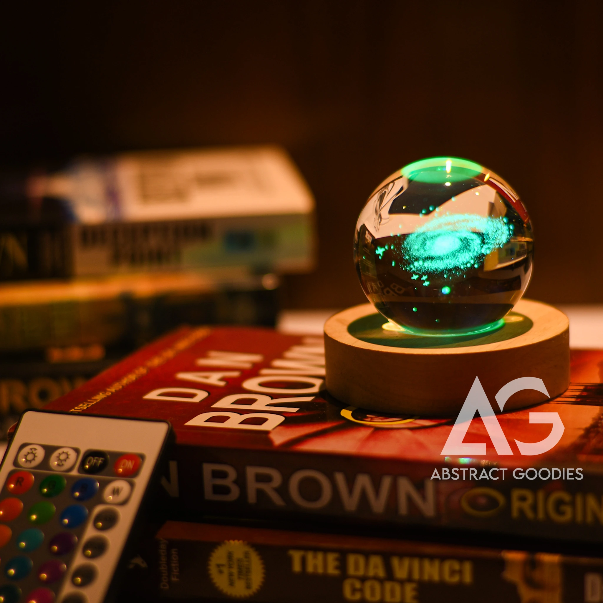 3D Crystal Ball Lamp – 16 Color Magic (MilkyWay Galaxy) - Image 4